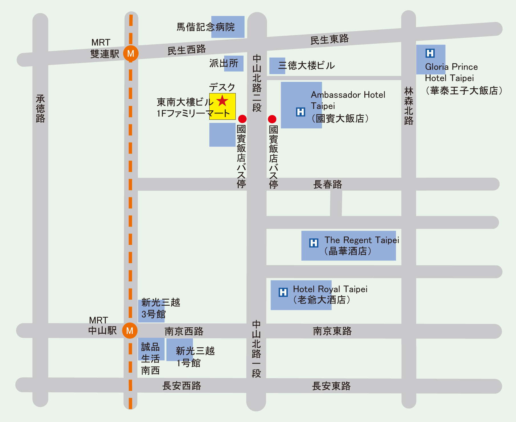 台北（台湾） 地図